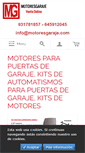 Mobile Screenshot of motoresgaraje.com